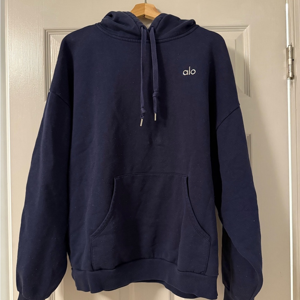 ALO Yoga women’s Dark Blue Hoodie